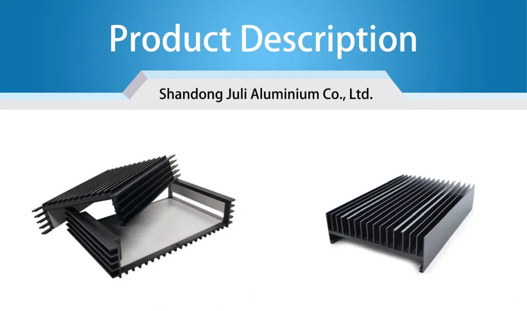 Aluminum Zipper Fins Aluminium Heat Pipe Heat Sink for Cooling Fan