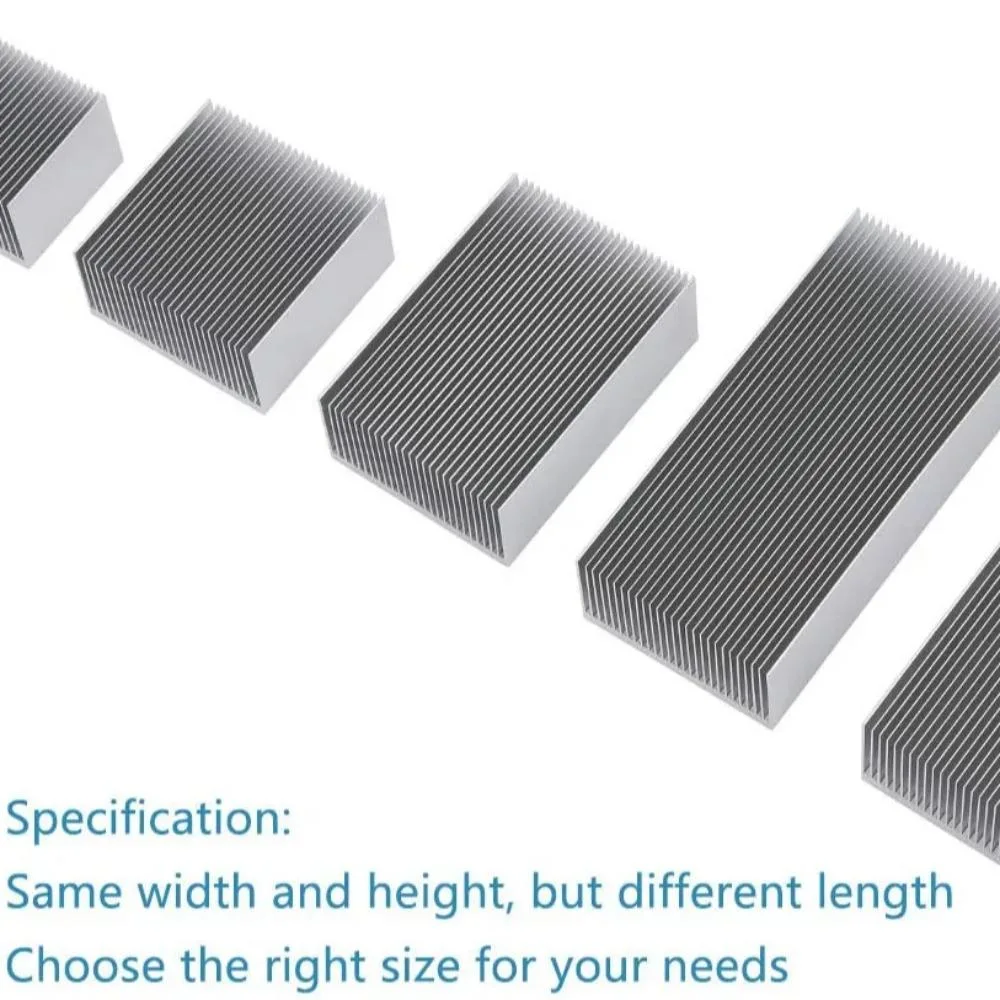 Customize Inverter Cooling Heatsink CNC Aluminum Profiles Bonded Fin Insert Fin Heat Sink