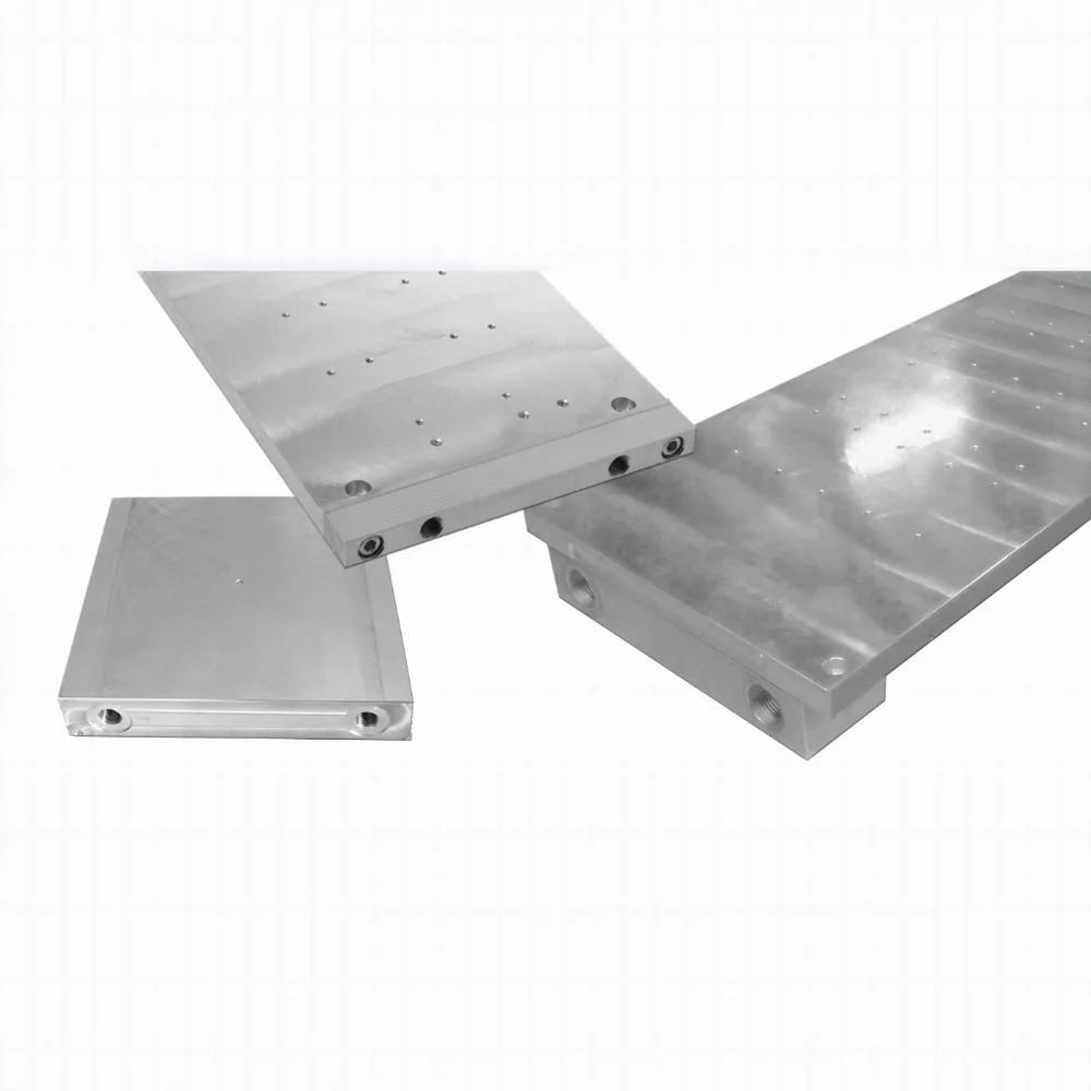 Fsw Friction Stir Welding Process Machining Customized Liquid Cold Aluminum Plate New Energy Industry EV Car Battery Cooling Plate