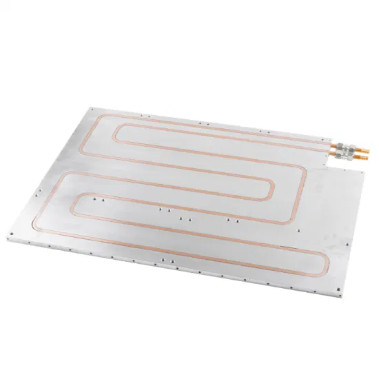 Placa refrigerada líquida de alumínio do tubo de cobre da placa IGBT do poder do protótipo placa fria da água